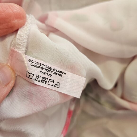 NWOT La Vie En Rose Inner Slip Pink Floral - Picture 14 of 15